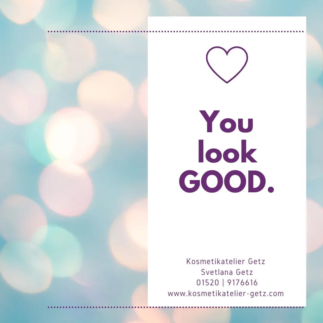 Featured image for “You look GOOD!”